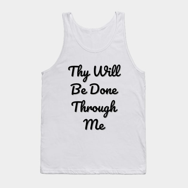 Thy Will Be Done Tank Top by Naturally Divine Goddess Tarot